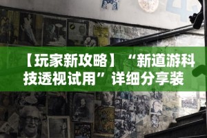【玩家新攻略】“新道游科技透视试用”详细分享装挂