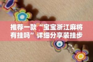 推荐一款“宝宝浙江麻将有挂吗”详细分享装挂步骤