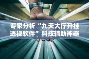 专家分析“九天大厅开挂透视软件”科技辅助神器手机版教程