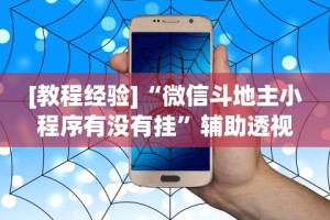 [教程经验]“微信斗地主小程序有没有挂”辅助透视教程
