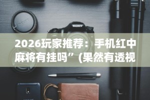 2026玩家推荐：手机红中麻将有挂吗”(果然有透视挂)
