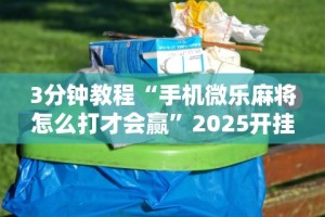 4分钟讲解＂微信上微乐麻将怎样免费开挂”必胜开挂神器