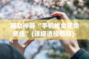 辅助神器“手机炸金花免费挂”(详细透视教程)-