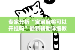 专家分析“宝宝麻将可以开挂吗”最新辅助详细教程