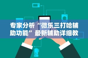 专家分析“微乐三打哈辅助功能”最新辅助详细教程
