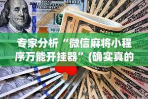 专家分析“微信麻将小程序万能开挂器”(确实真的有挂)