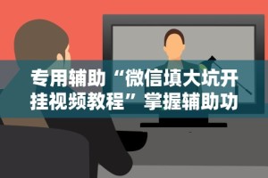 专用辅助“微信填大坑开挂视频教程”掌握辅助功能必胜规则