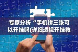 专家分析“手机拼三张可以开挂吗(详细透视开挂教程)