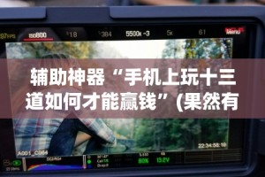 辅助神器“手机上玩十三道如何才能赢钱”(果然有透视挂)