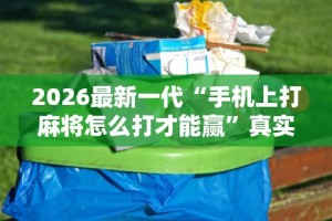 2026最新一代“手机上打麻将怎么打才能赢”真实开挂技巧分享