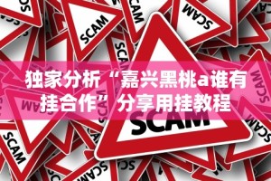 独家分析“嘉兴黑桃a谁有挂合作”分享用挂教程