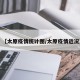 【太原疫情统计图/太原疫情近况】