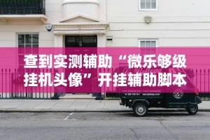 查到实测辅助“微乐够级挂机头像”开挂辅助脚本+详细开挂