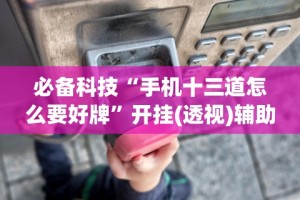 2026新发科技“约逗东乡棋牌有作弊软件吗”(详细透视教程)