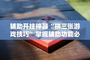 [教程经验]“壹柒十三张可以开挂吗”分享必要外挂教程