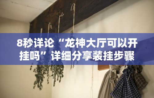 8秒详论“龙神大厅可以开挂吗”详细分享装挂步骤