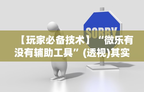 【玩家必备技术】“微乐有没有辅助工具”(透视)其实确实有挂
