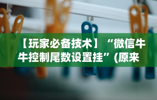【玩家必备技术】“微信牛牛控制尾数设置挂”(原来确实是有挂)