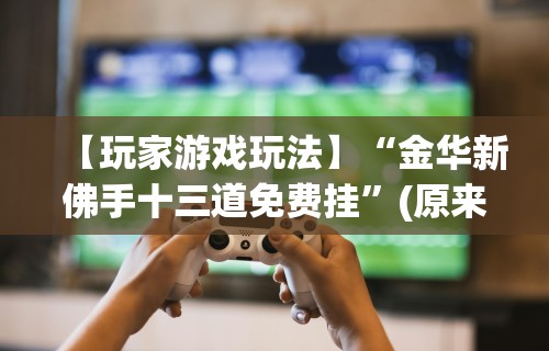 【玩家游戏玩法】“金华新佛手十三道免费挂”(原来确实是有插件)