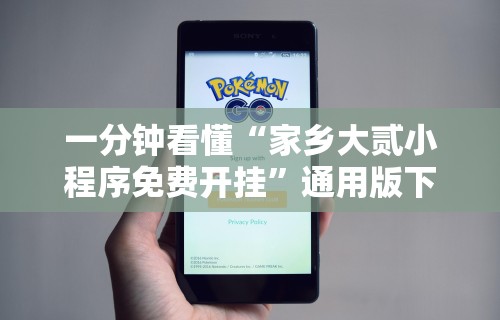 一分钟看懂“家乡大贰小程序免费开挂”通用版下载教程