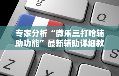 专家分析“微乐三打哈辅助功能”最新辅助详细教程