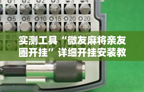实测工具“微友麻将亲友圈开挂”详细开挂安装教程