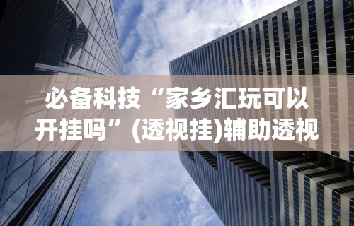 必备科技“家乡汇玩可以开挂吗”(透视挂)辅助透视教程