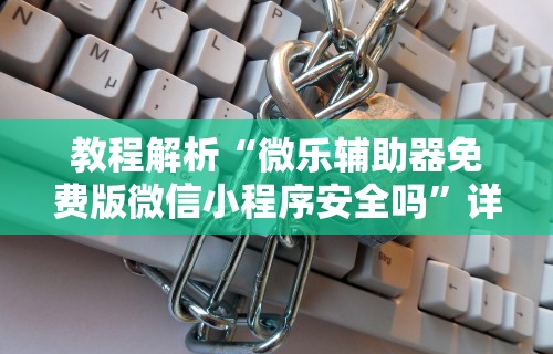 教程解析“微乐辅助器免费版微信小程序安全吗”详细分享装挂步骤教程