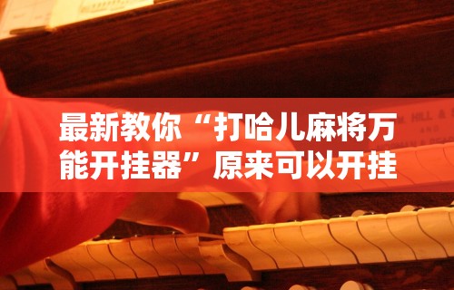 最新教你“打哈儿麻将万能开挂器”原来可以开挂