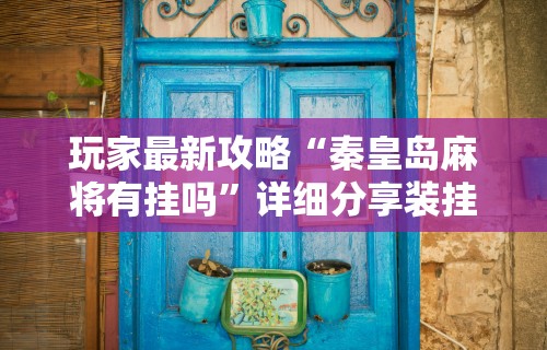 玩家最新攻略“秦皇岛麻将有挂吗”详细分享装挂步骤教程