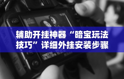 辅助开挂神器“暗宝玩法技巧”详细外挂安装步骤