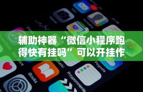辅助神器“微信小程序跑得快有挂吗”可以开挂作弊