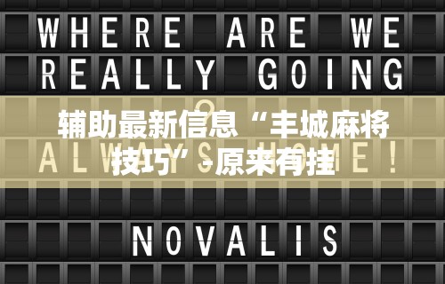 辅助最新信息“丰城麻将技巧”-原来有挂
