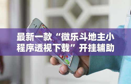 最新一款“微乐斗地主小程序透视下载”开挂辅助脚本+详细开挂