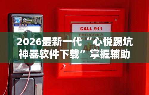 2026最新一代“心悦踢坑神器软件下载”掌握辅助功能必胜规则