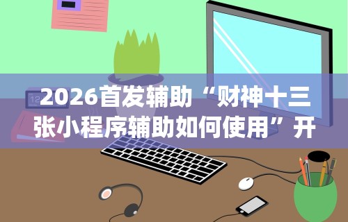 2026首发辅助“财神十三张小程序辅助如何使用”开挂(透视)辅助教程