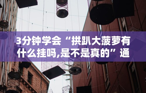 3分钟学会“拱趴大菠萝有什么挂吗,是不是真的”通用版下载教程！