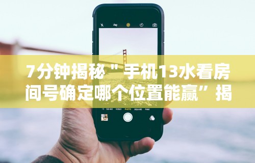7分钟揭秘＂手机13水看房间号确定哪个位置能赢”揭秘透视辅助万能挂