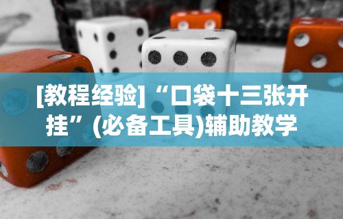 [教程经验]“口袋十三张开挂”(必备工具)辅助教学