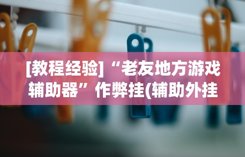 [教程经验]“老友地方游戏辅助器”作弊挂(辅助外挂+