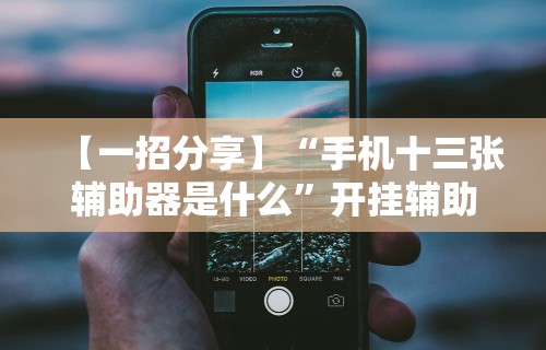 【一招分享】“手机十三张辅助器是什么”开挂辅助详细步骤