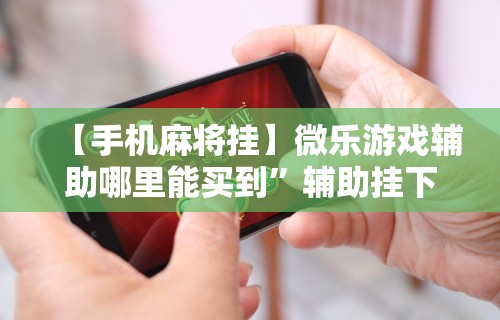 【手机麻将挂】微乐游戏辅助哪里能买到”辅助挂下载