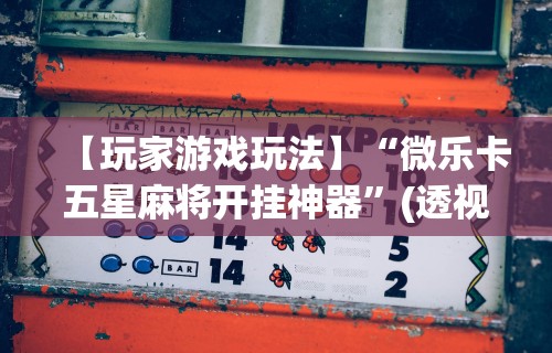 【玩家游戏玩法】“微乐卡五星麻将开挂神器	”(透视挂)详细用法教程