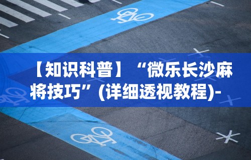 【知识科普】“微乐长沙麻将技巧”(详细透视教程)-知乎