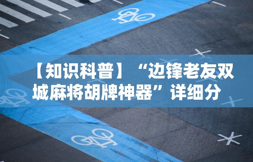 【知识科普】“边锋老友双城麻将胡牌神器”详细分享装挂步骤