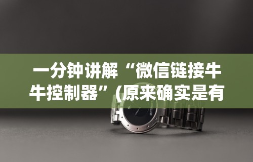 一分钟讲解“微信链接牛牛控制器”(原来确实是有挂)