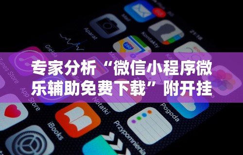 专家分析“微信小程序微乐辅助免费下载	”附开挂脚本详细步骤
