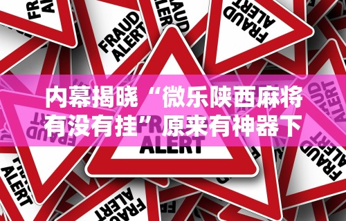 内幕揭晓“微乐陕西麻将有没有挂”原来有神器下载！