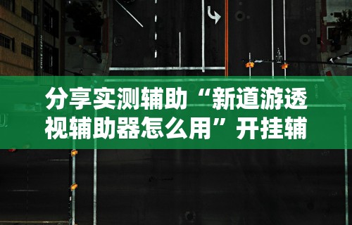分享实测辅助“新道游透视辅助器怎么用”开挂辅助详细步骤