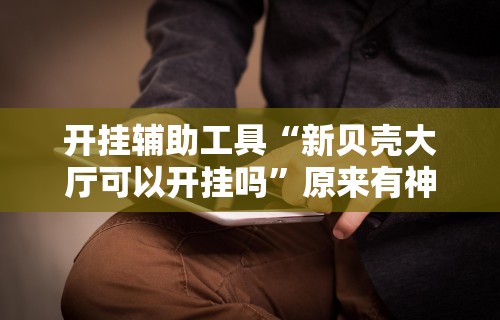 开挂辅助工具“新贝壳大厅可以开挂吗”原来有神器下载!